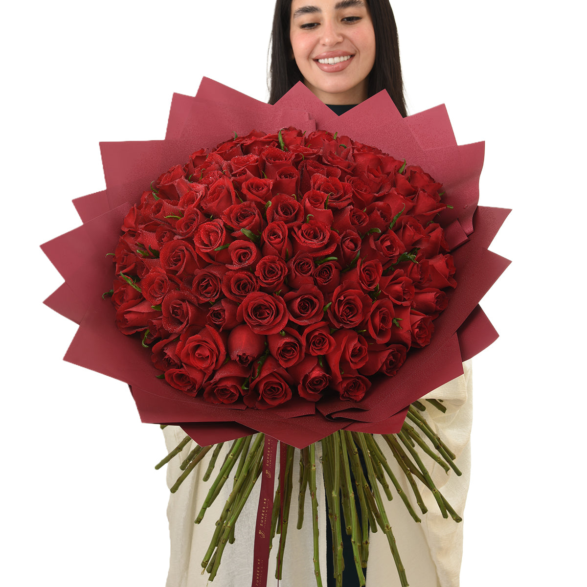 101 Ever Red Roses Bouquet