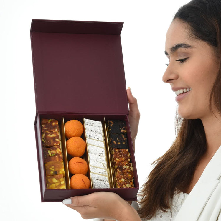 Diwali Premium & Fresh Sweets Box - Diwali Gifts