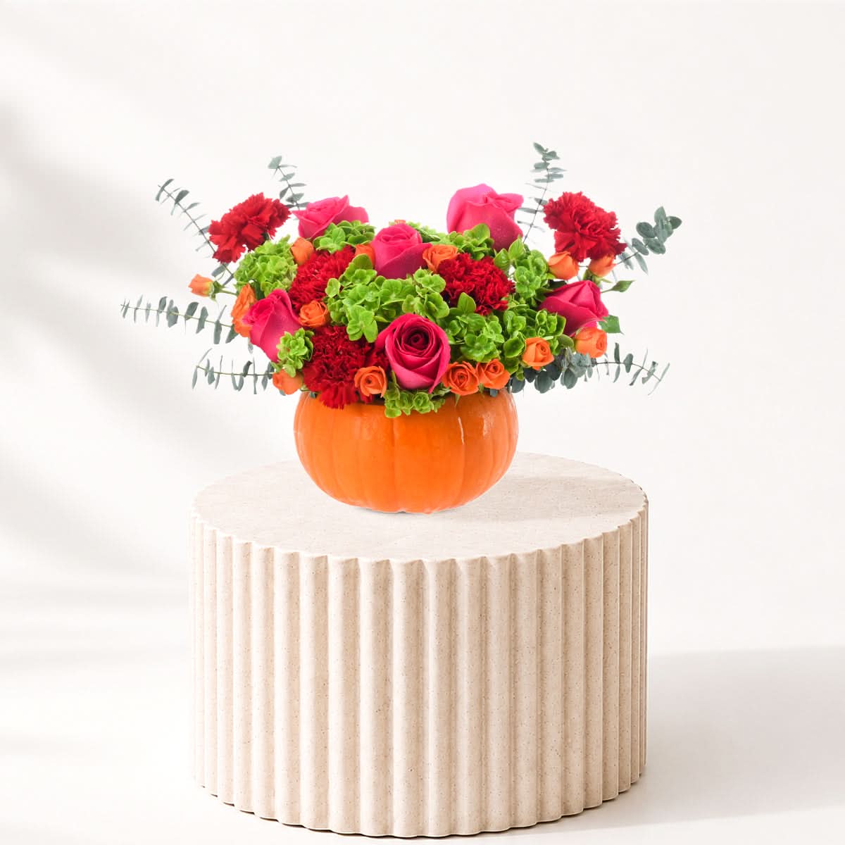 Halloween Pumpkin Floral Centerpiece - Halloween Gifts