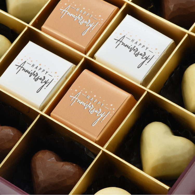 Happy Anniversary Chocolates Box