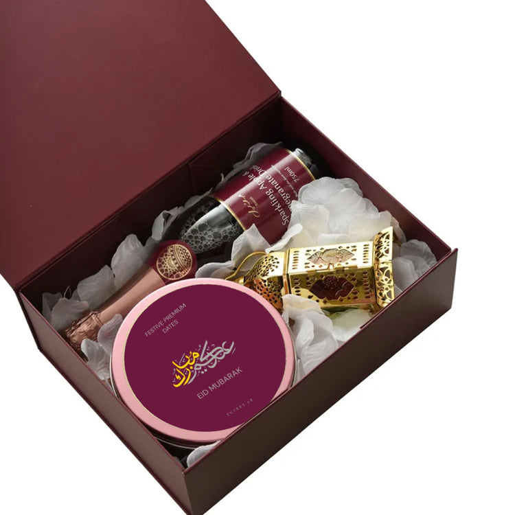 Lantern & Sweets Eid Hamper - Zuvees.ae