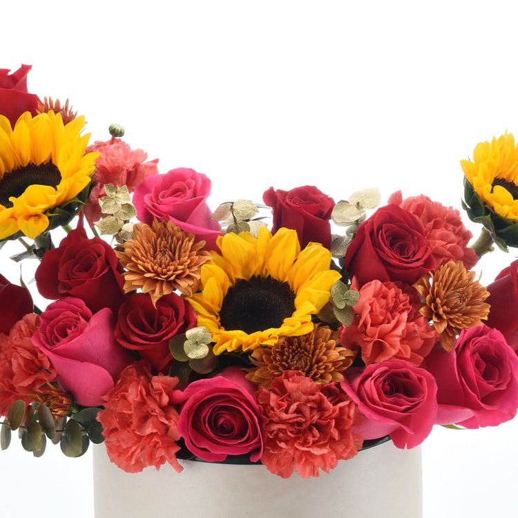 Luxury Halloween Mixed Flower Box - Halloween Gifts