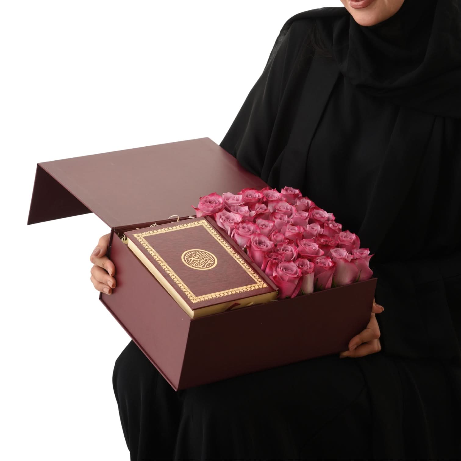 Noor & Purple Roses Hamper - Zuvees.ae