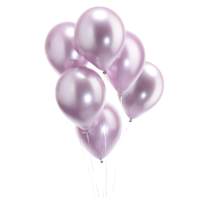Pink Balloons Set Of 6 - Zuvees.ae