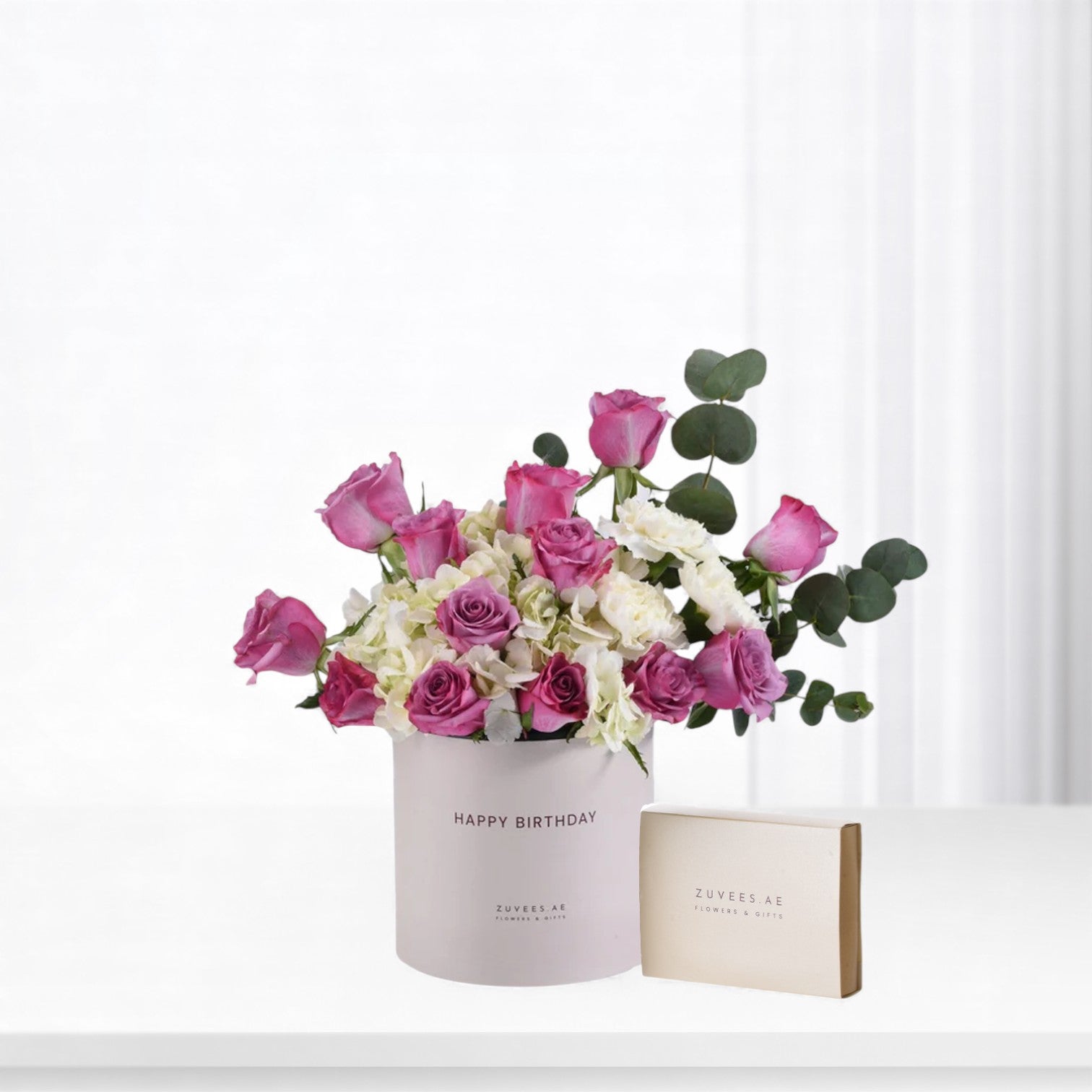 Royal Amethyst Birthday Box Chocolate Combo - Zuvees.ae