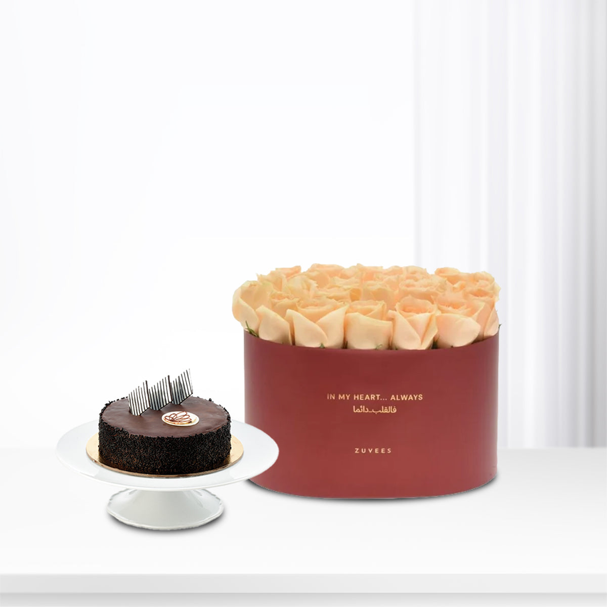 Soft Evening Glow with Cake Combo