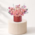 Pink Lovely Garden Love Box with Bostani Chocolates - Zuvees.ae