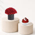 51 Roses in Red Aura Glass Vase Cake Combo - Zuvees.ae