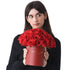 50 Roses in Red Aura Red Love Vase - Zuvees.ae