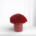 50 Roses in Red Aura Red Love Vase - Zuvees.ae