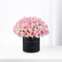 51 Blush Roses Anniversary Vase - Zuvees.ae