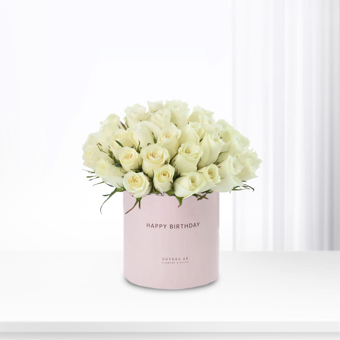 51 Celestial Roses Birthday Vase - Zuvees.ae