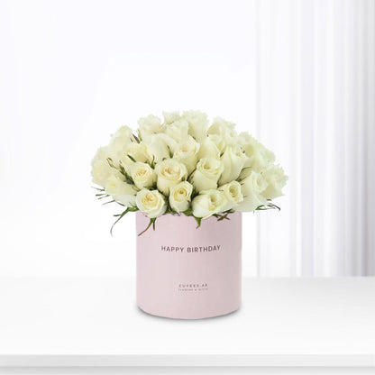 51 Celestial Roses Birthday Vase - Zuvees.ae