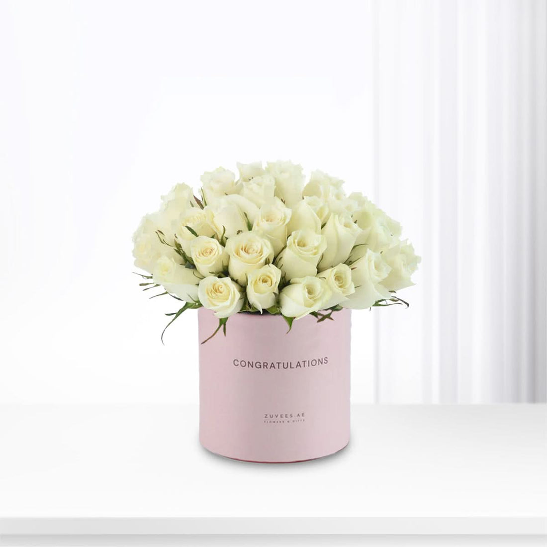 51 Celestial Roses Congratulations Vase - Zuvees.ae