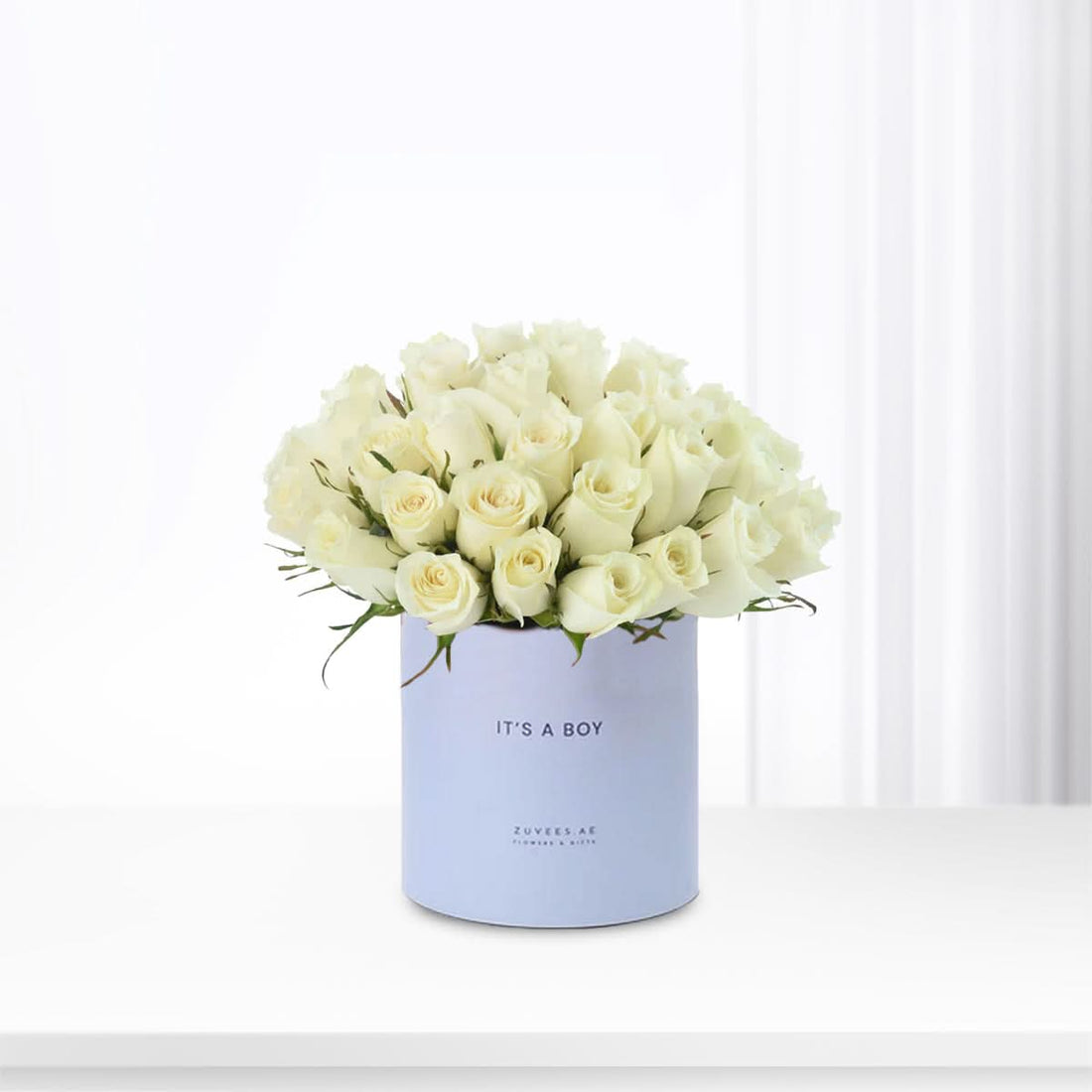 51 Celestial Roses Its A Boy Vase - Zuvees.ae