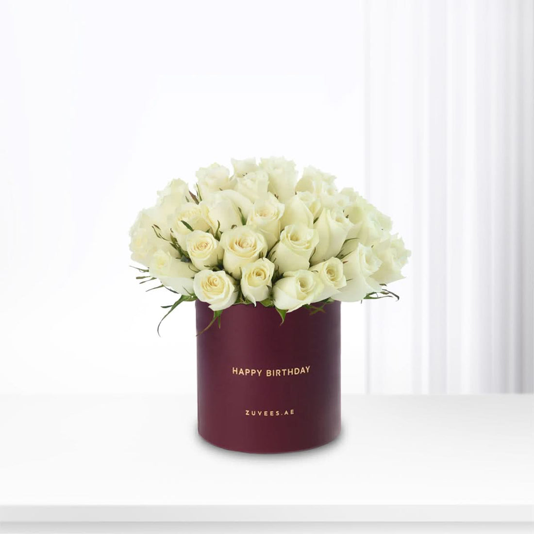 51 Celestial Roses Signature Birthday Vase - Zuvees.ae