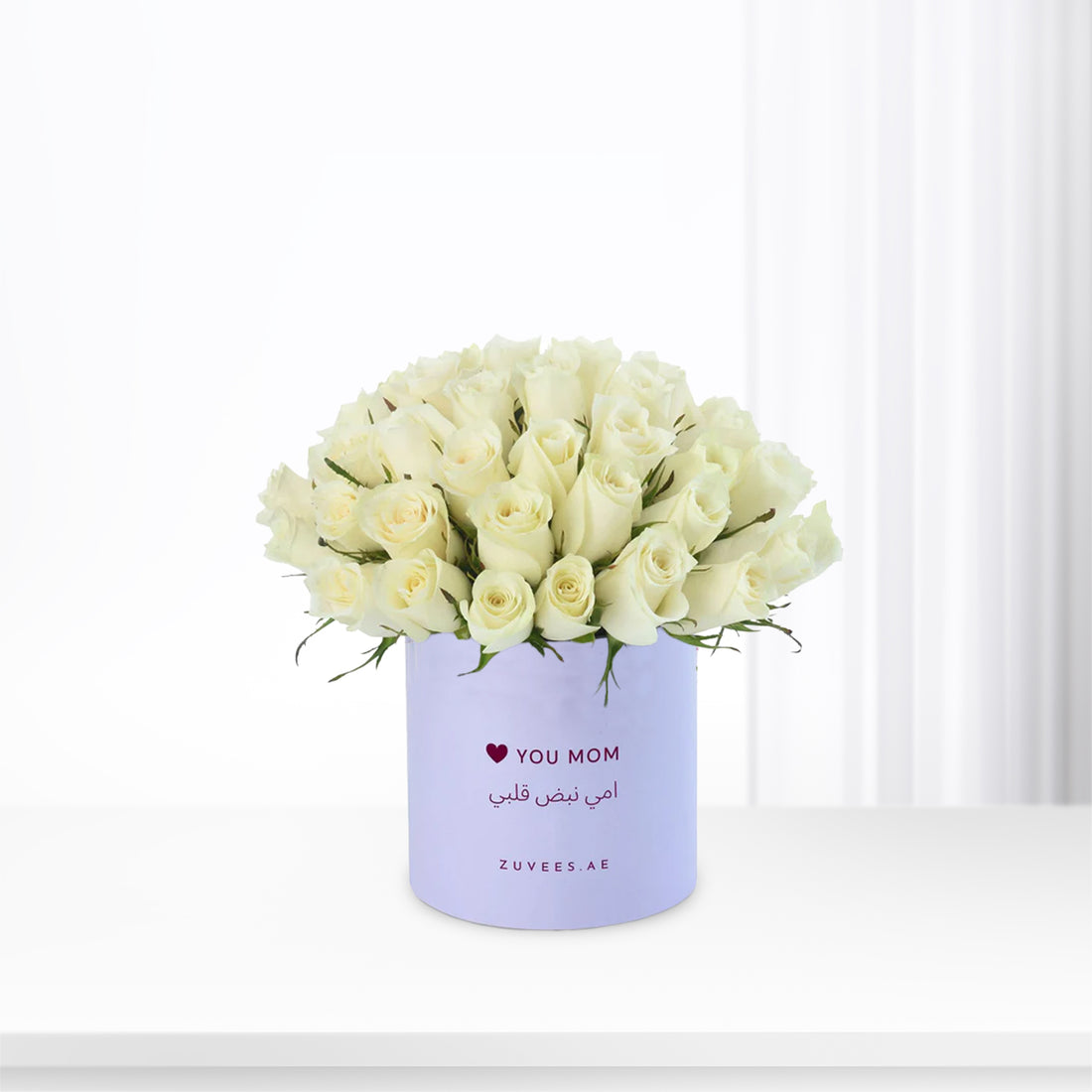 51 Celestial Roses Vase To Mom - Zuvees.ae