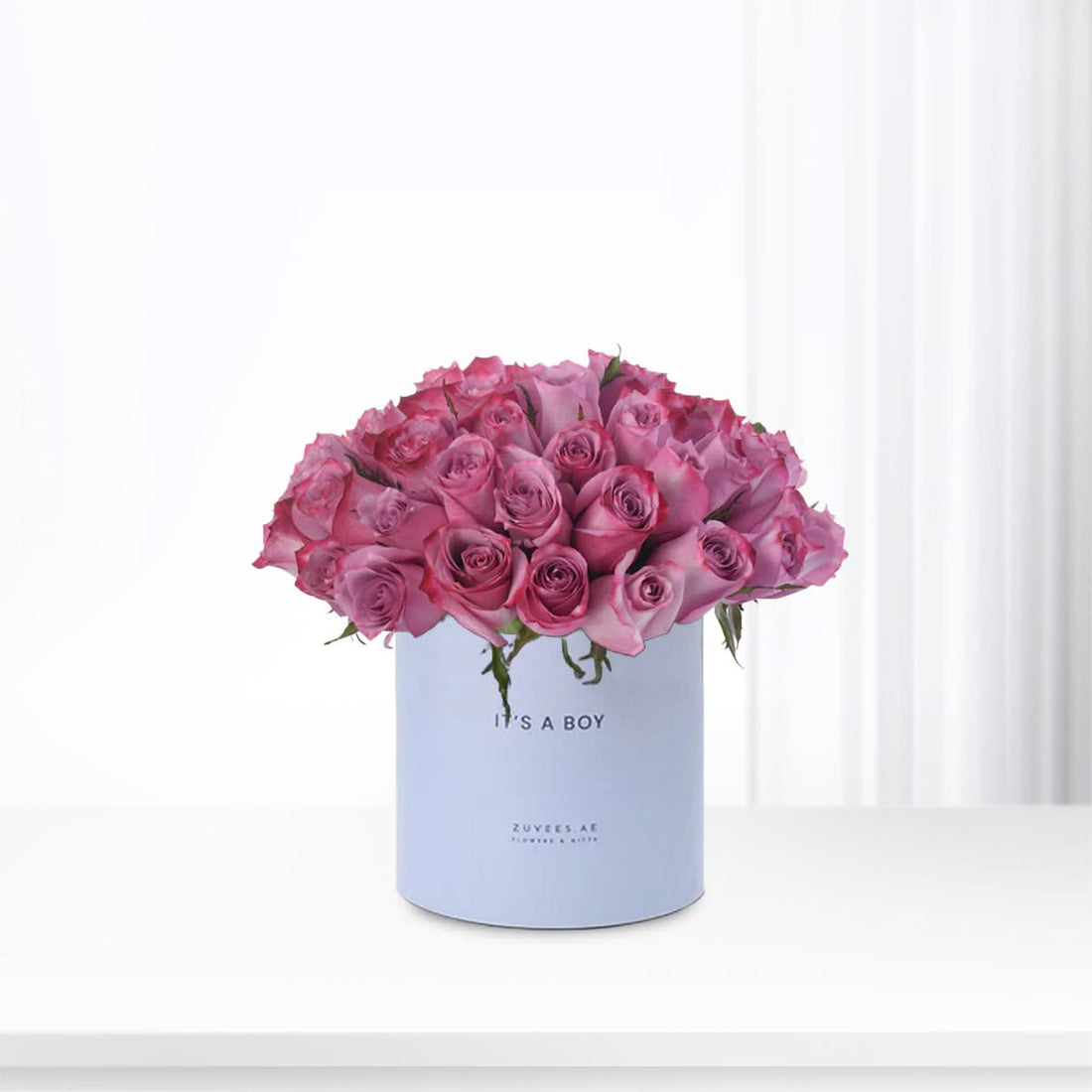 51 Velvety Roses Its A Boy Vase - Zuvees.ae