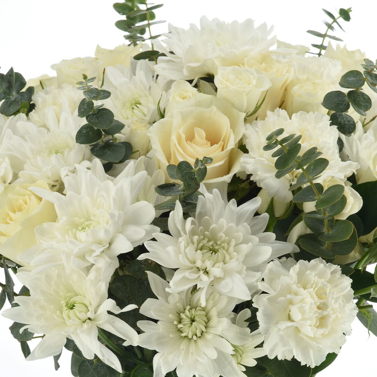 A Garden in White Bouquet - Zuvees.ae