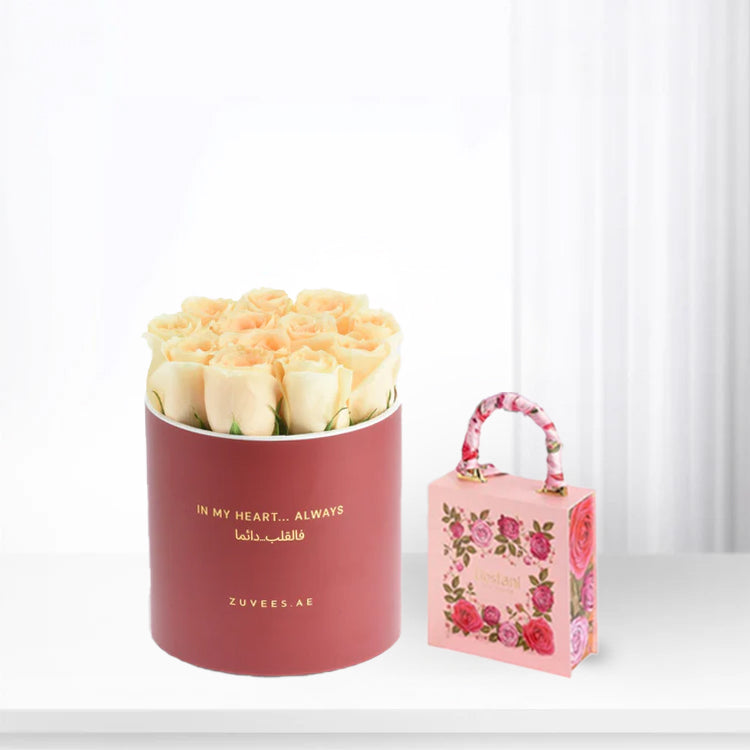 Aura of Dawn Love Box Chocolate Combo - Zuvees.ae