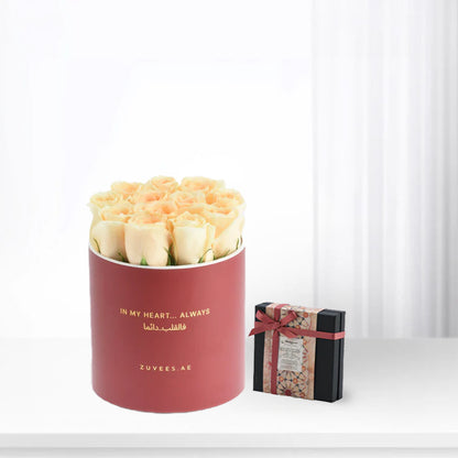 Aura of Dawn Love Box Chocolate Combo - Zuvees.ae