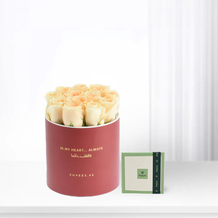 Aura of Dawn Love Box Chocolate Combo - Zuvees.ae