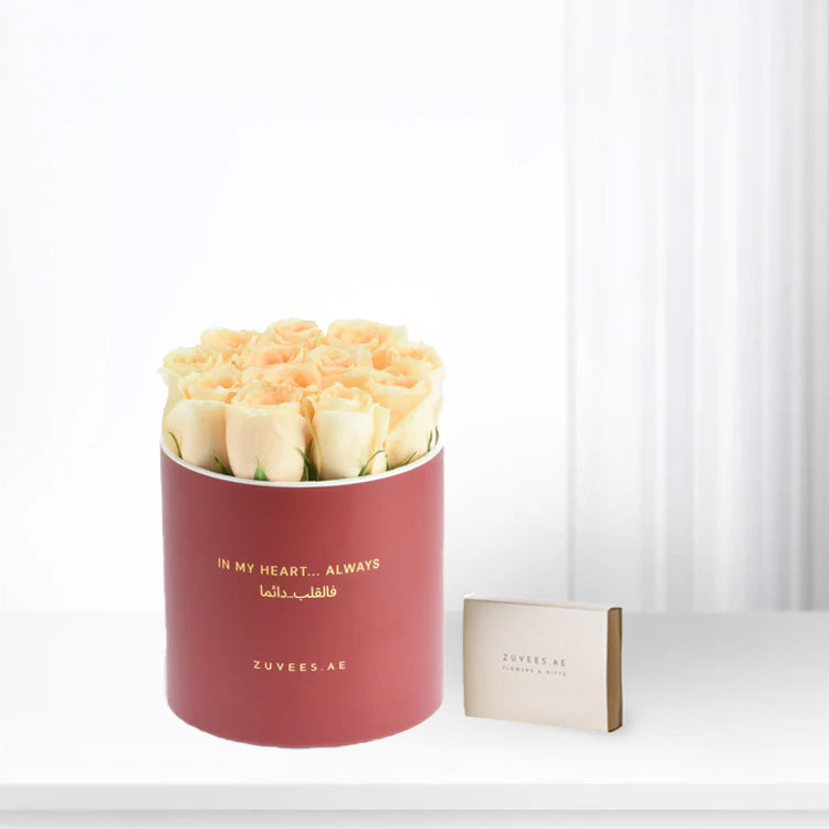 Aura of Dawn Love Box Chocolate Combo - Zuvees.ae