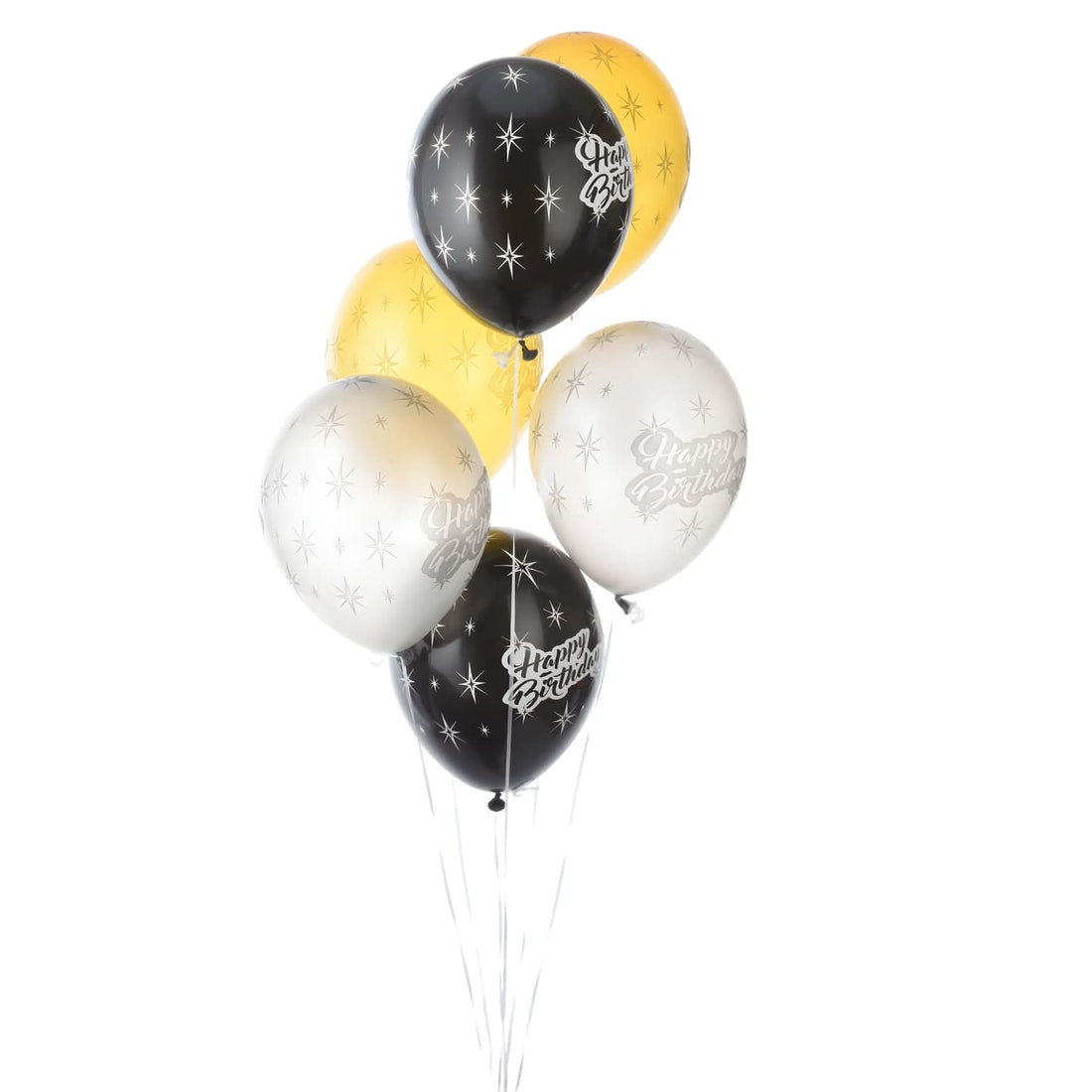 Birthday Balloons Set Of 6 - Zuvees.ae