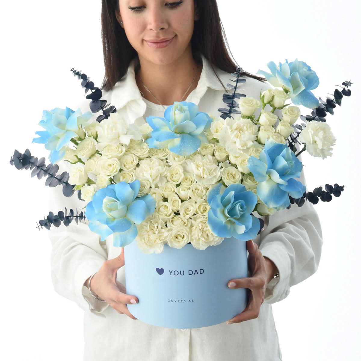 Blue Butterfly Bloom