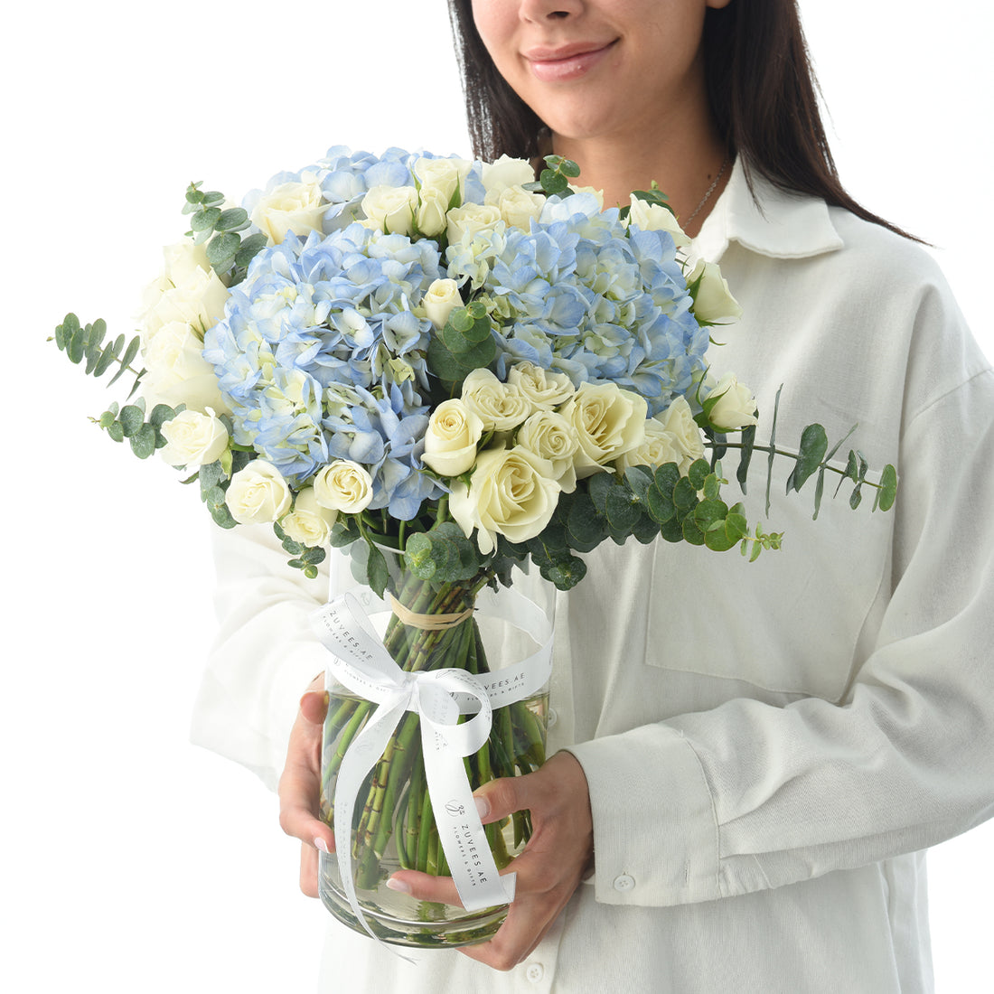 Blue Cloud Reverie Vase