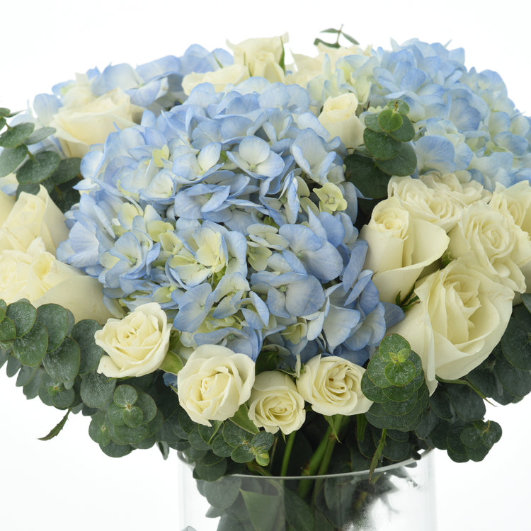 Blue Cloud Reverie Vase