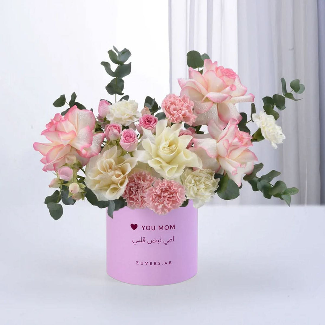 Blush Serenity Box To Mom - Zuvees.ae