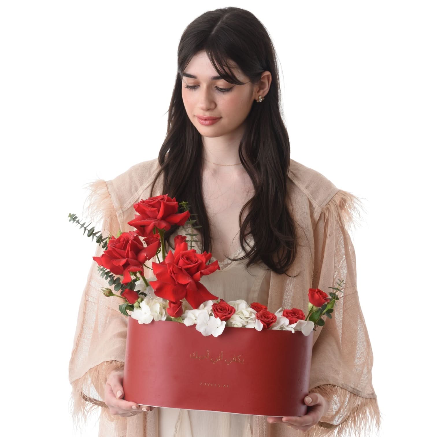 Combo Of Love with Bateel's Heart Box Dates - Zuvees.ae