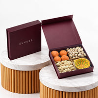 Diwali Celebration Sweets & Dry Fruits Box - Diwali Gifts