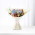 Diwali Festive Bloom Hydrangea, Roses & Lily Bouquet - Diwali Gifts