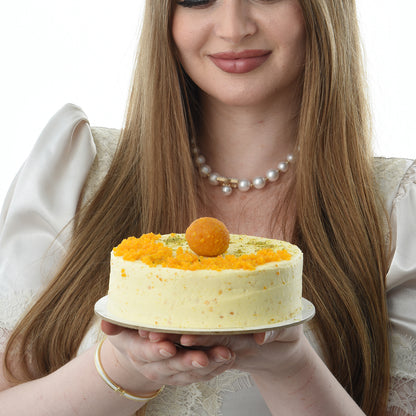 Diwali Golden Delight Cake - Diwali Gifts