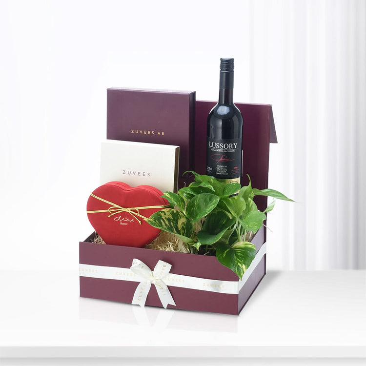 Diwali Money Plant &amp; Chocolate Gift Hamper - Diwali Gifts