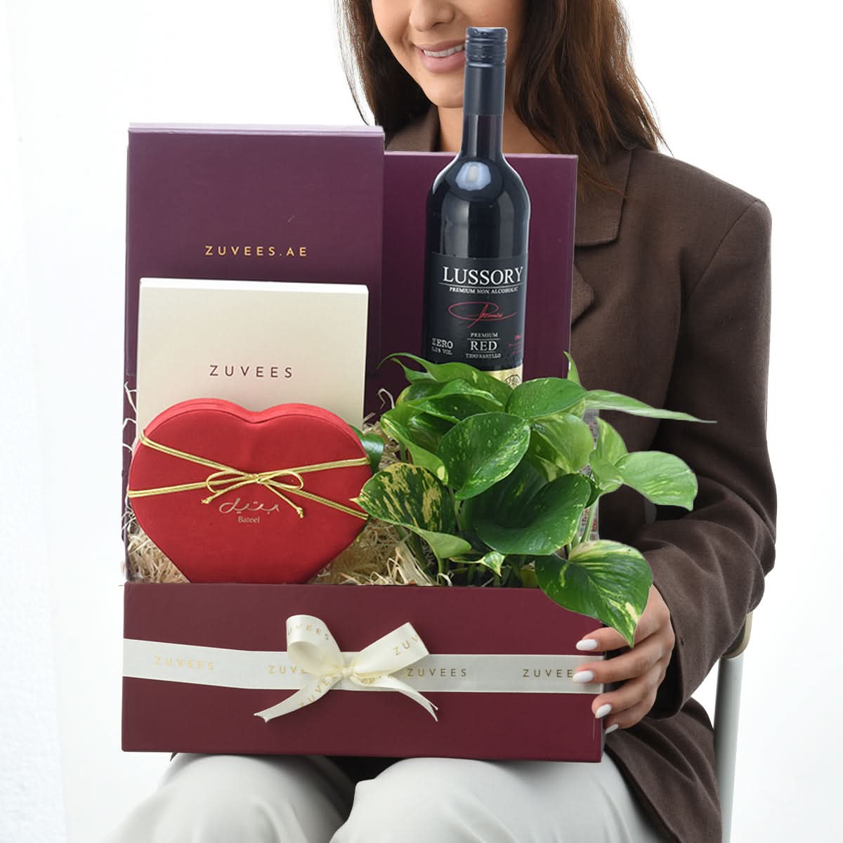 Diwali Money Plant & Chocolate Gift Hamper - Diwali Gifts