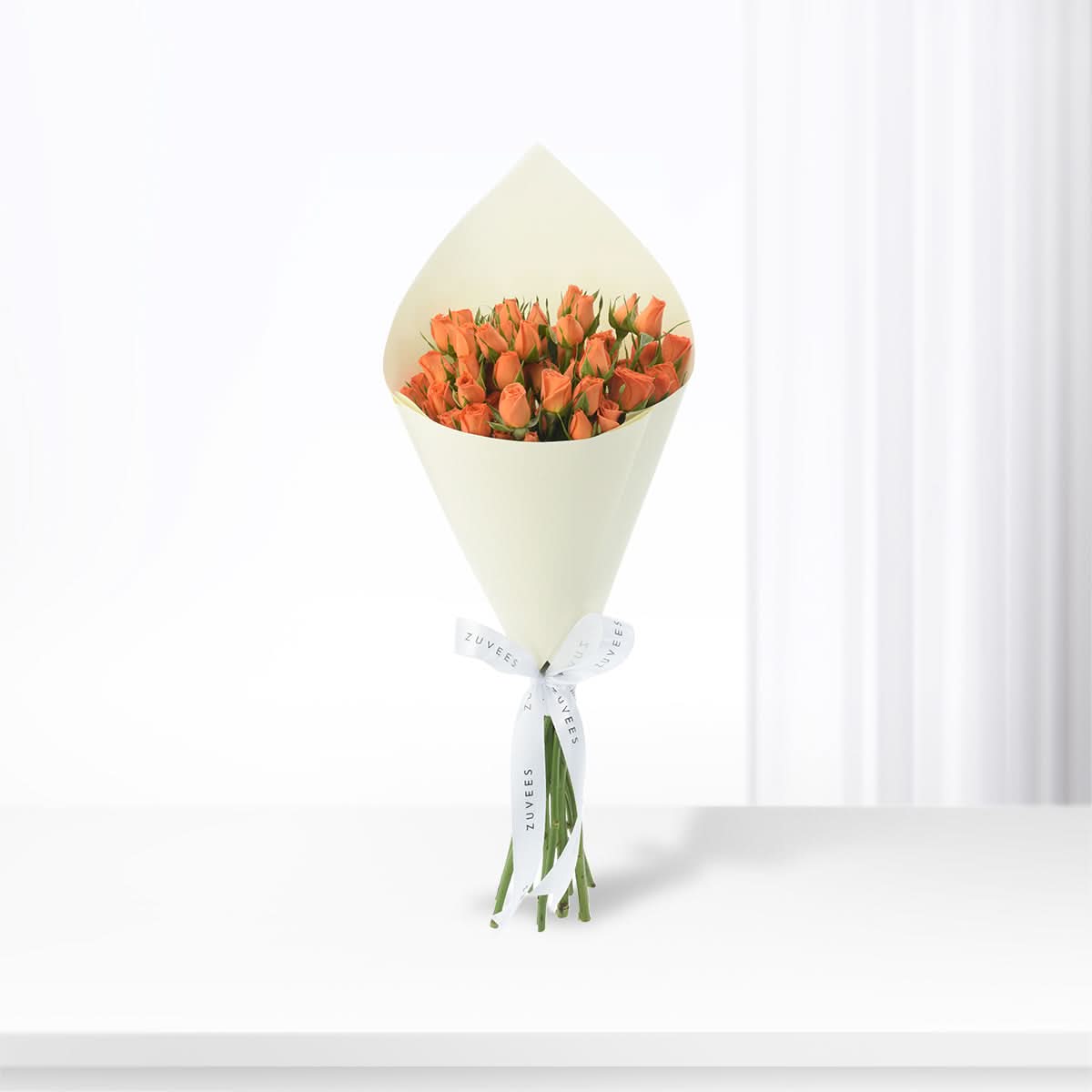 Diwali Orange Spray Rose Bouquet - Diwali Gifts