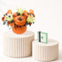 Halloween Lily and Mix Flowers Pumpkin Chocolates Combo - Halloween Gifts