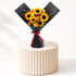 Halloween Mixed Rose and Sunflower Bouquet - Halloween Gifts