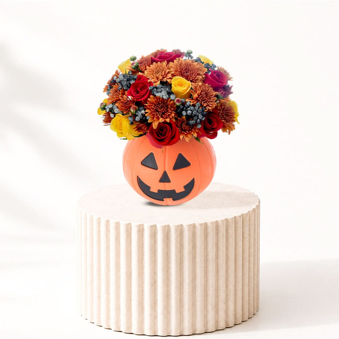 Halloween Pumpkin Roses &amp; Flowers - Halloween Gifts