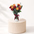 Halloween Red and Orange Roses Vase - Halloween Gifts