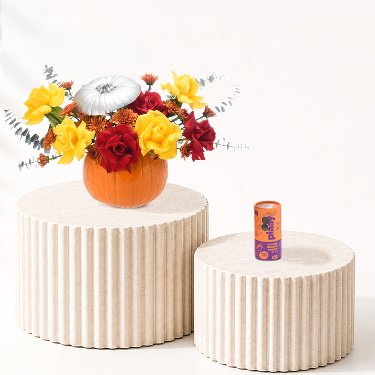 Halloween Rose Flowers in Pumpkin Indulgence Combo - Halloween Gifts