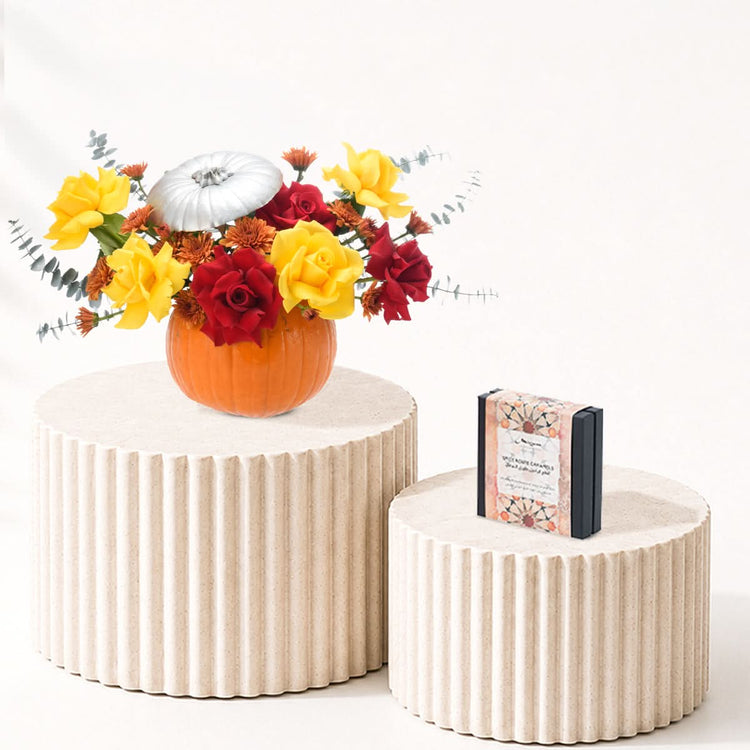 Halloween Rose Flowers in Pumpkin Chocolates Combo - Halloween Gifts