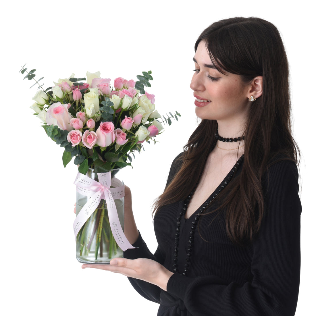 Her Gentle Garden To Mom with Zuvees Chocolates - Zuvees.ae