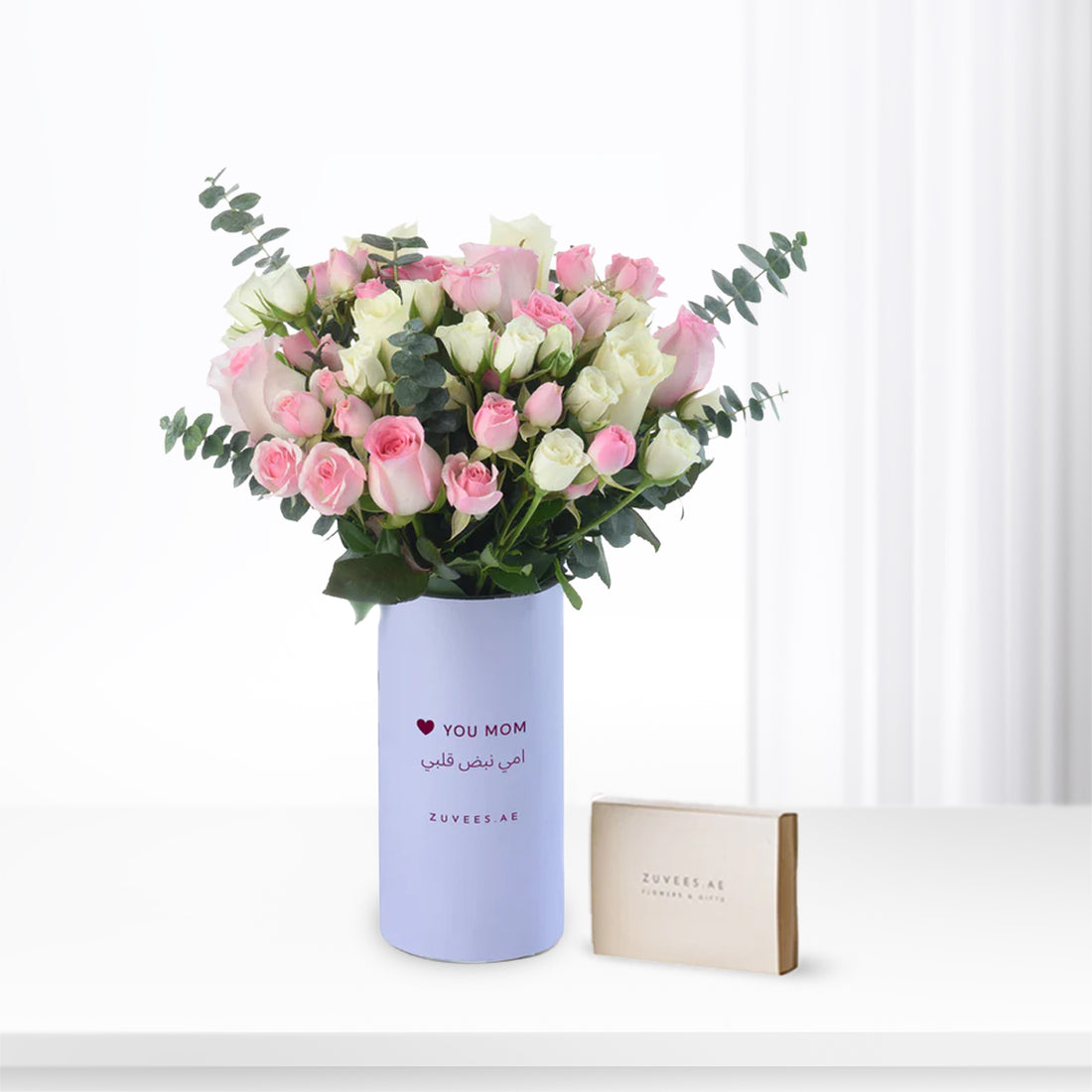 Her Gentle Garden To Mom with Zuvees Chocolates - Zuvees.ae