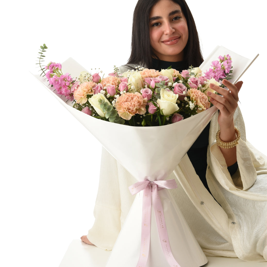 Lavender Empress Bouquet - Zuvees.ae