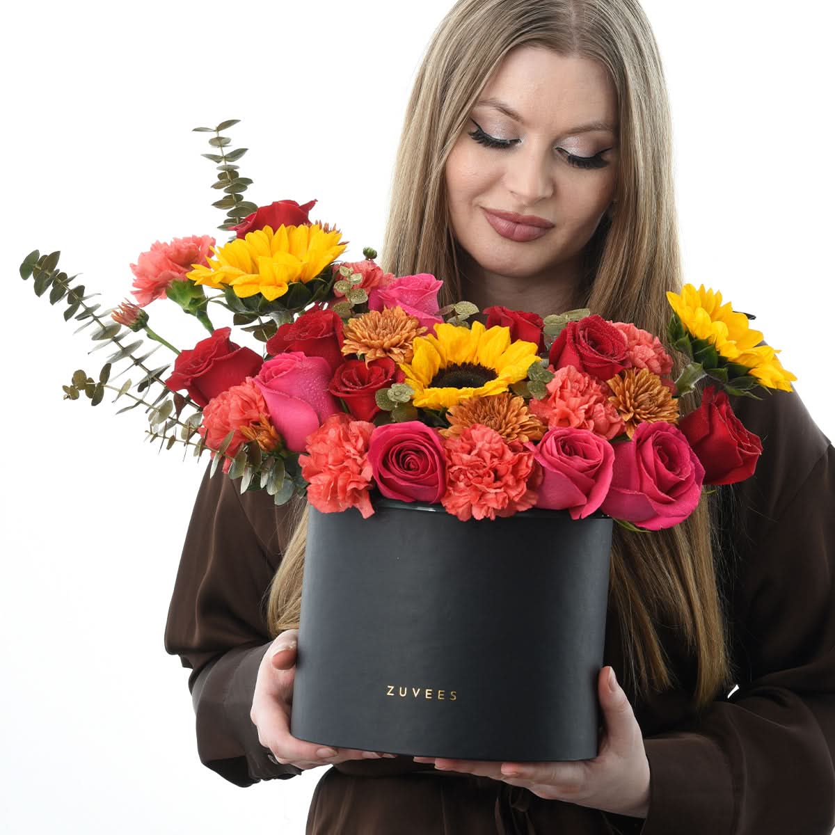 Luxury Halloween Mixed Flower Box - Halloween Gifts