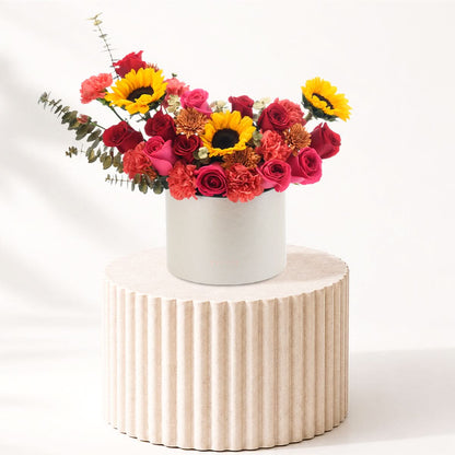 Luxury Halloween Mixed Flower Box - Halloween Gifts